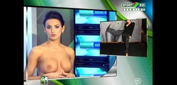  Goluri si Goale ep 6 Miki si Roxana (Romania naked news)